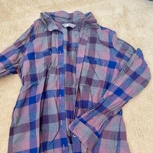 North Face Plaid Button Down